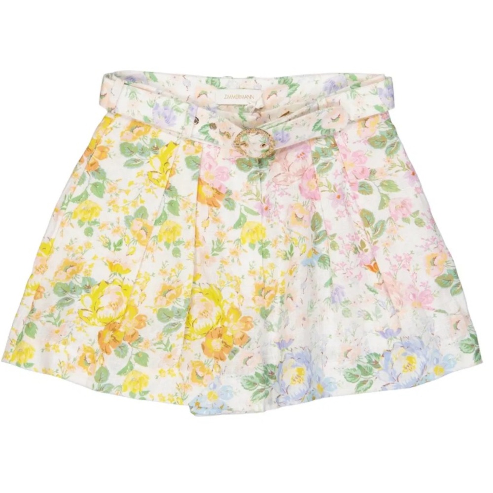 Zimmermann Floral Women's Shorts (Aus 3/US M/L)